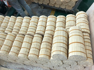 bambu çubuk yapım süreci